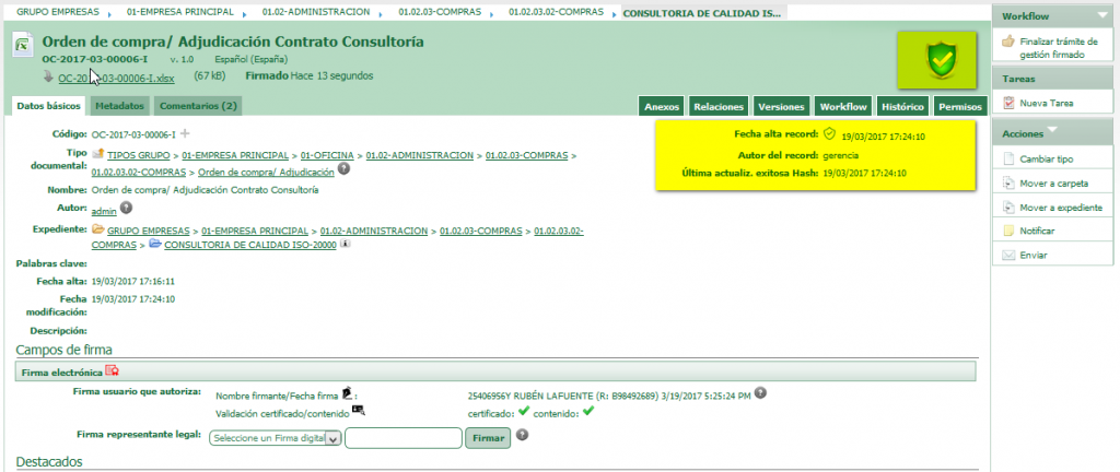 calculo hash en records de abox