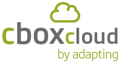 logo cbox cloud by adapting